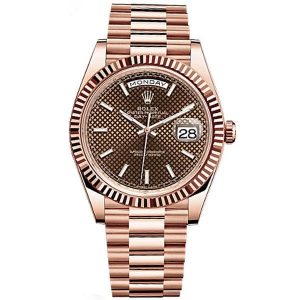 Rolex Oyster Perpetual Day-Date Brown Dial