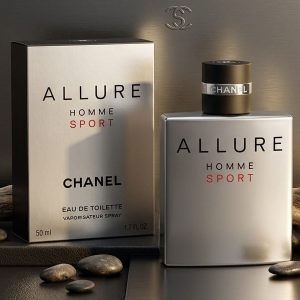 Chanel Allure Homme Sport Perfume In A Silver Box