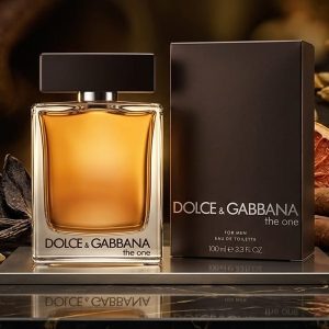Dolce & Gabbana The One Perfume In a Transparent Bottle With Deep Amber Fragrance