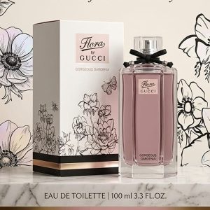 Gucci Flora by Gucci Gorgeous Gardenia Perfume Bottle With Rose-Pink Perfume