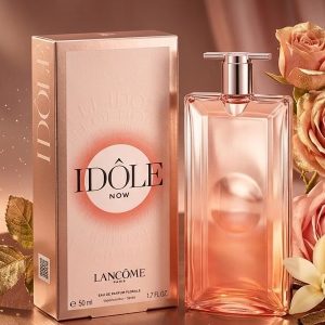 Lancôme Idôle Now Eau de Perfume In Peachy Orange Gradient Glass With Rose Gold Accents