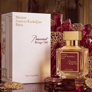Maison Francis Kurkdjian Baccarat Rouge 540 Perfume In Clear Glass With Red Label