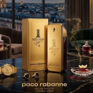 Paco Rabanne 1 Million Eau de Toilette In Metallic Gold Bottle