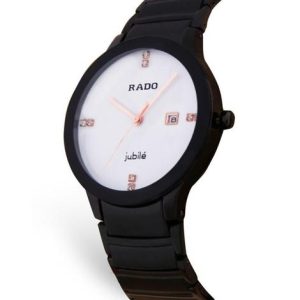 Rado Centrix Full Black Dial White