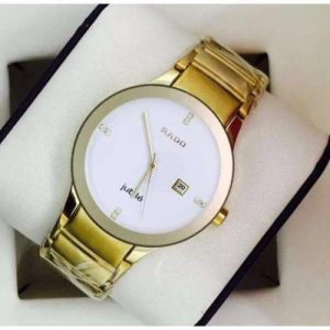 Rado Centrix Gold White Dial Men