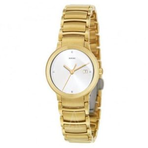 Rado Centrix Gold White Dial Women