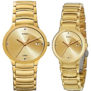 Rado Centrix Full Gold 8571 Couple
