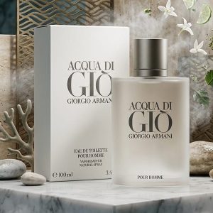 Giorgio Armani Acqua di Giò Perfume With Frosted White Bottle