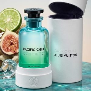 Louis Vuitton Pacific Chill Eau de Perfume in a Green And Blue Gradient Glass Bottle