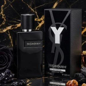 Yves Saint Laurent Y Le Perfume In Sleek Black With Silver Detailing